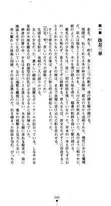 くノ一淫舞伝 霧音 闇の風に抜忍散る, 日本語