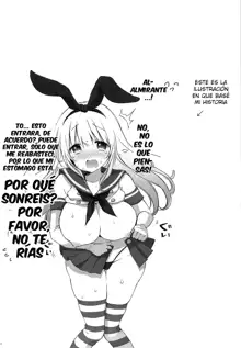 Shimakaze... A, Atago-chan deshita ka..., Español