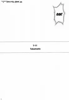 T-11 Takamatic, English