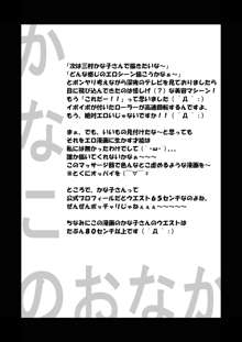 かなこのおなか, 日本語