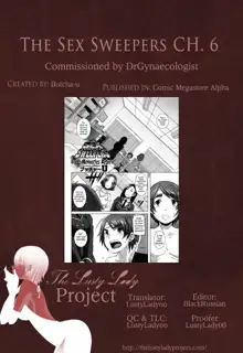 The Sex Sweepers Ch. 4-7, English