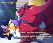 The Tale of Renamon, Ravaged by Impmon and Guilmon, Français