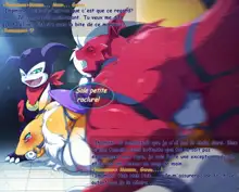 The Tale of Renamon, Ravaged by Impmon and Guilmon, Français