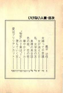 いけない人妻, 日本語