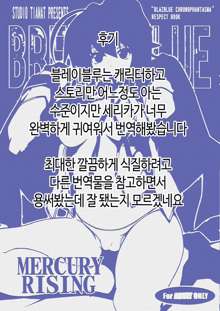 BREAK BLUE MERCURY RISING, 한국어