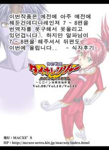 Tokubousentai Dinaranger ~Heroine Kairaku Sennou Keikaku~ Vol. 9-11, 한국어