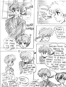 Ranma 1/2 Ranma M "Sex-ED from Nabiki", English