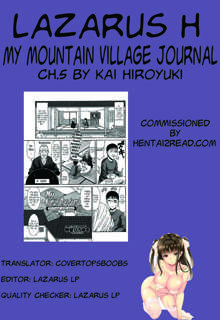 Boku no Yamanoue Mura Nikki | My Mountain Village Journal Ch. 1-6, English