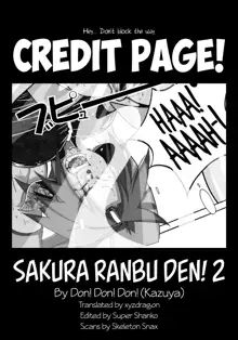 Sakura Ranbu Den! 2, English