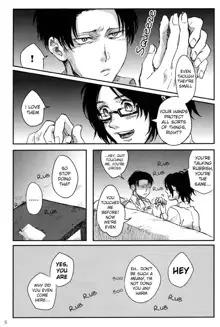 Megane to Hirahira, English