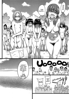 Nudist Beach ni Shuugakuryokou de!! Ch. 1-3, English