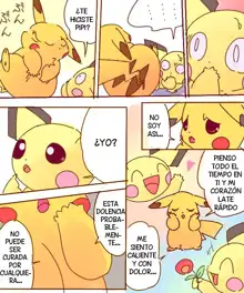 Pikachu Kiss Pichu, Español