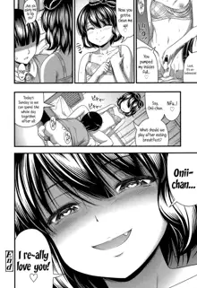 Onii-chan, I really, really, re~ally love you♥, English