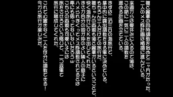 メスブタ2匹を海で露出調教してみた 1日目, 日本語