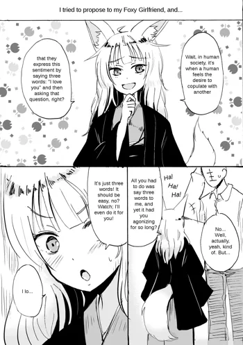 Kitsune no Oyomechan Mini | Fox Wife Mini Comic, English