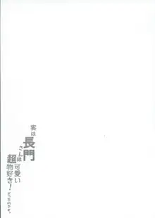 実は長門さんは超可愛い物好き!だったのです。, 日本語