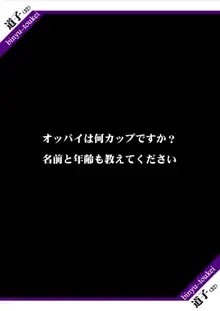 美乳統計　道子, 日本語