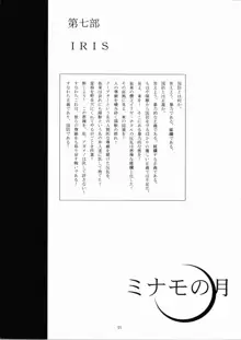 ミナモの月4 姫翼背理, 日本語