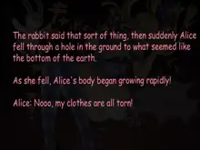 Iyarashii Kuni no Alice, English