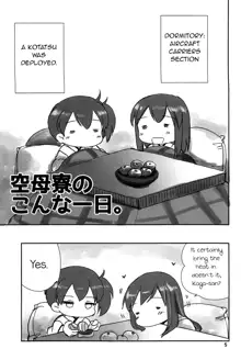 Kuuboryou no Konna Ichinichi. | One of those days at the aircraft carriers dormitory, English