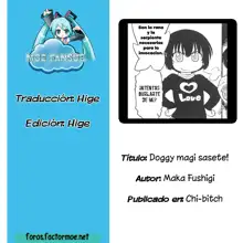 Doggy Magi Sasete! Ch. 1, Español