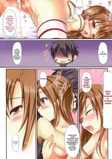 Asuna ni 100% Nama Nakadashi Shimasu | Cumming Inside Asuna 100% Raw (decensored), Italiano