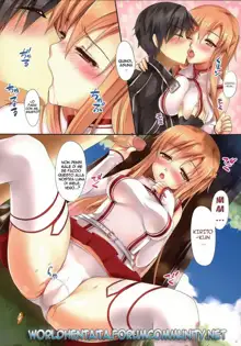 Asuna ni 100% Nama Nakadashi Shimasu | Cumming Inside Asuna 100% Raw (decensored), Italiano