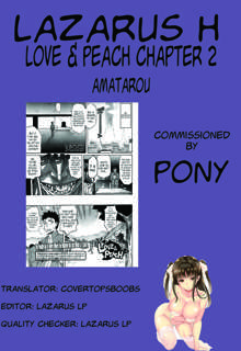 Love & Peach Ch. 1-4 END, English