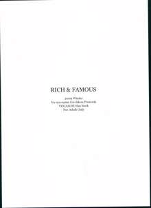 RICH & FAMOUS, 日本語