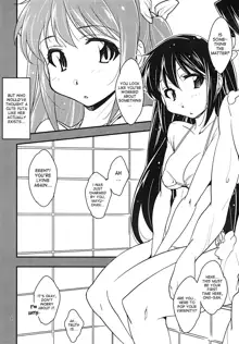 Futanari Fuuzoku de Fudeoroshi Shitemita, English