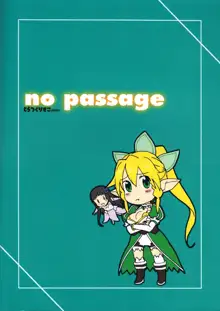 no passage, Deutsch