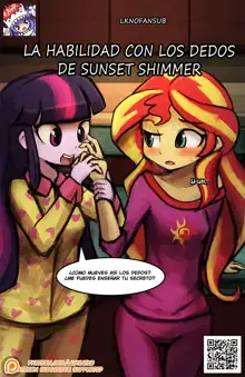 Sunset Shimmer's Finger Technique, Español