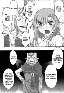 ochiru -asuna-, English