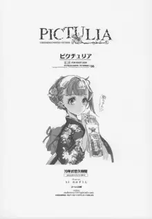 pictulia + 4Pリーフレット, 日本語