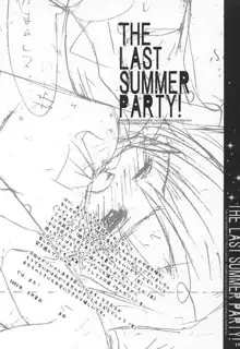 THE LAST SUMMER PARTY!, 日本語