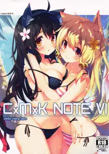 CxMxK NOTE VI, 日本語