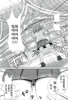 Oshikko ga Kimochiyo Sugite Sora o Tobu Koto ni Seikou Shita Oshikko Honoka-chan, 한국어