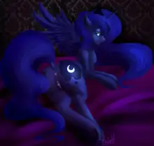 Luna the nightmaremoon, 日本語