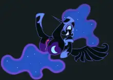 Luna the nightmaremoon, 日本語