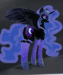 Luna the nightmaremoon, 日本語