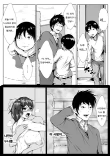 Onee-chan ni Kareshi ga Dekita no ga, Kuyashikatta no de Nemurasete Okashita Otouto-kun | 누나한테 남자친구가 생긴게 너무 질투나서 잠든 누나를 강간해버린 동생, 한국어