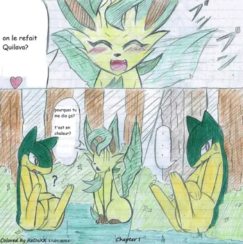 Leafeon X Quilava/ (french)/, Français