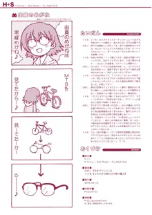 H+S - H Comic + Stick Poster = For Adult Only, 日本語