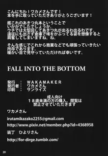 FALL INTO THE BOTTOM, English