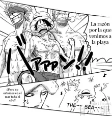 Summer Striptease (one piece) - Spanish, Español