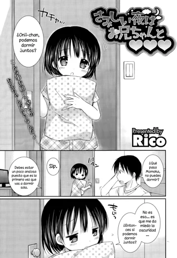 Samishii Yoru wa Onii-chan to | Una noche con Onii-chan