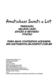 Amatsukaze-chan Asekkaki | Amatsukaze Sweats a Lot, Português