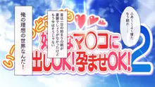 いつでもどこでも好きなマ○コに中出しOK！孕ませOK！2, 日本語