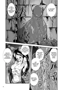 Oonamekuji to Kurokami no Mahoutsukai - Parasitized Giant Slugs V.S. Sorceress of the Black Hair as Aura, English