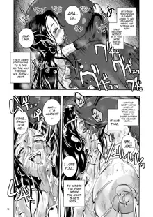 Oonamekuji to Kurokami no Mahoutsukai - Parasitized Giant Slugs V.S. Sorceress of the Black Hair as Aura, English